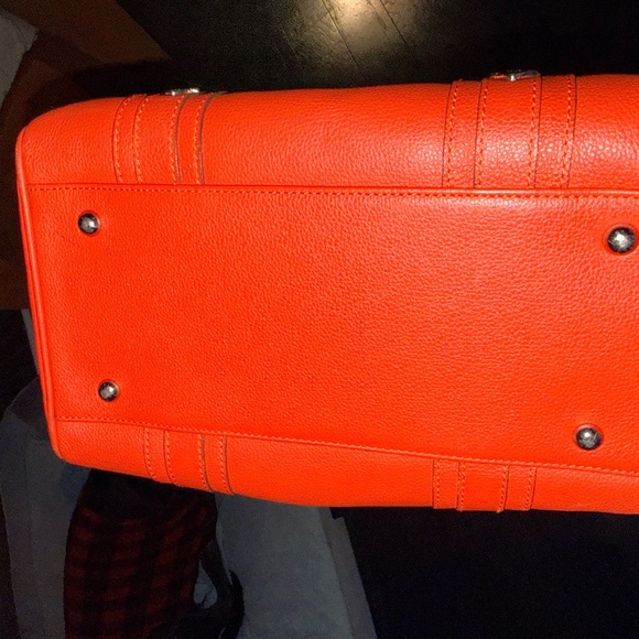 MCM Orange Satchel Bag - Picture 7 of 8